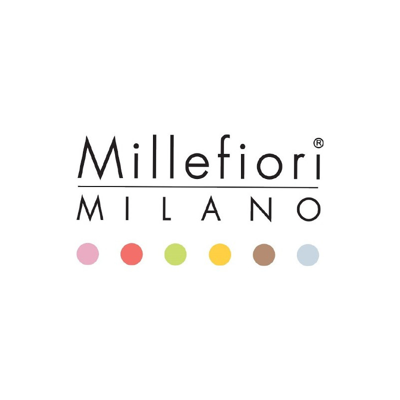 Millefiori Icon Textile Floral Car Air Freshener - Vanilla & Wood