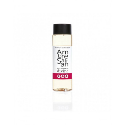 Wkład zapachowy do dyfuzora Goa Divine  AMBRE SAFRAN (AMBRA Z SZAFRANEM) 200 ml