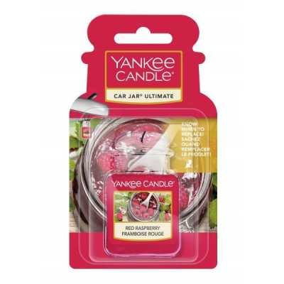 Yankee Ultimate Red Raspberry Car Jar Zapach Samochodowy Maliny Yankee Candle - 1