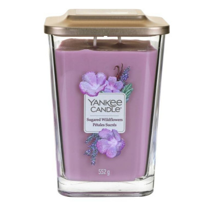 Yankee Elevation Sugared Wildflowers Dzikie Kwiaty Duża Świeca 2 knoty! Yankee Candle - 1