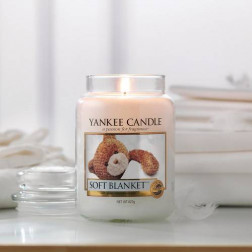 Yankee Candle Soft Blanket  Duża świeca zapachowa Yankee Candle - 2