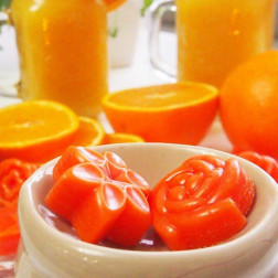 INTENSIVE COLLECTION Wosk zapachowy naturalny - Orange Splash Pomarańcza 210 ml  - 2