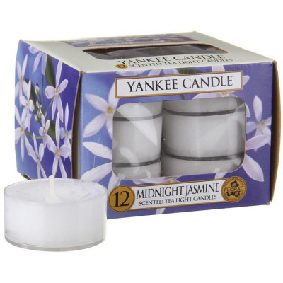 Yankee Candle Podgrzewacze Midnight Jasmine Tealight x 12 Yankee Candle - 1