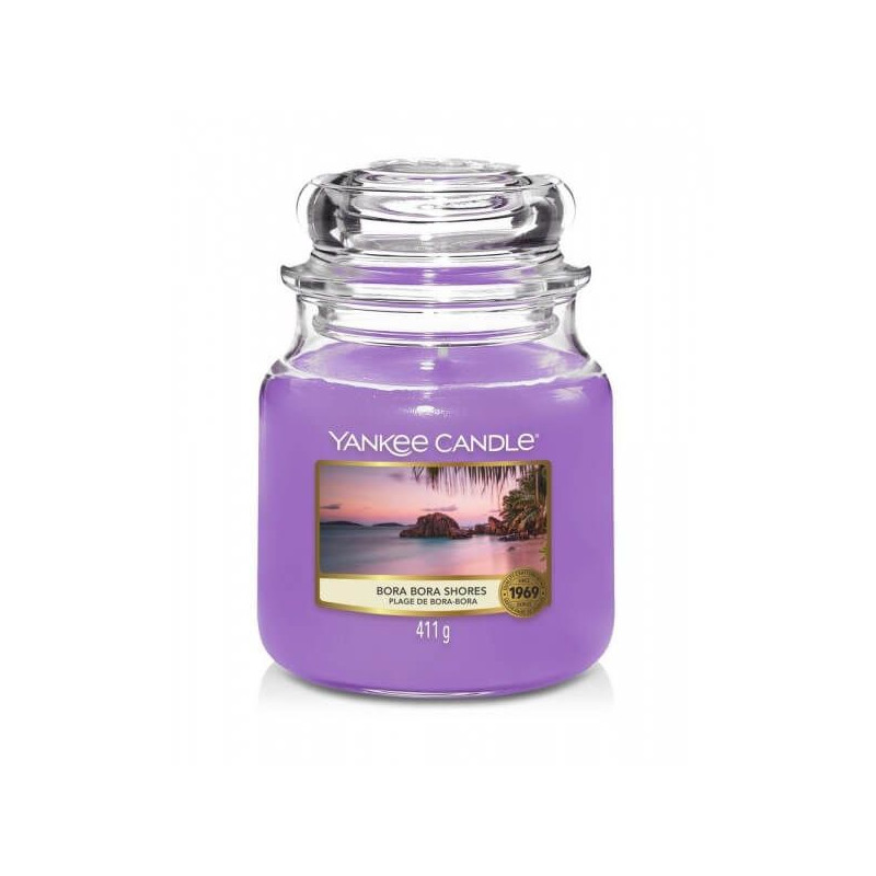 Yankee Candle  Bora Bora Shores średnia świeca zapachowa Yankee Candle - 1