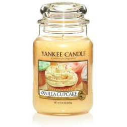 Yankee Candle Vanilla Cupcake Duża świeca zapachowa Yankee Candle - 1