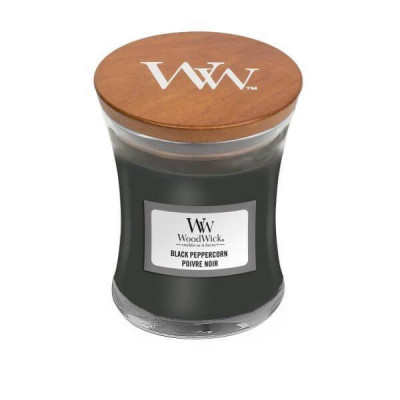 Woodwick Black Peppercorn Mała świeca zapachowa Pieprz Woodwick - 1