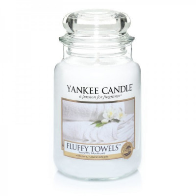 Yankee Candle Fluffy Towels Puszysty Ręcznik Duża świeca zapachowa Yankee Candle - 3
