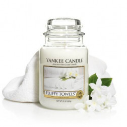 Yankee Candle Fluffy Towels Puszysty Ręcznik Duża świeca zapachowa Yankee Candle - 1