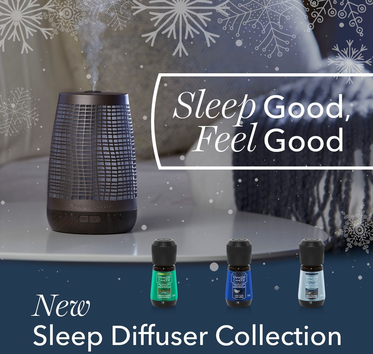 Olejek zapachowy (wkład) do Yankee Sleep Diffuzer Calm Night