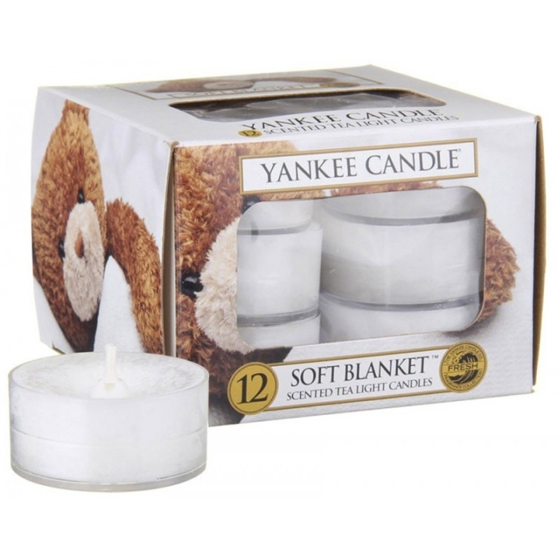 Yankee Candle Podgrzewacze Soft Blanket Tealight x 12 Yankee Candle - 1