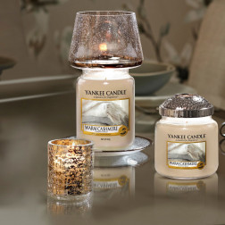 Yankee Candle Warm Cashmere średnia świeca zapachowa  - 2