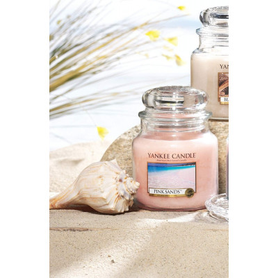Yankee Candle Pink Sands średnia świeca zapachowa  - 2