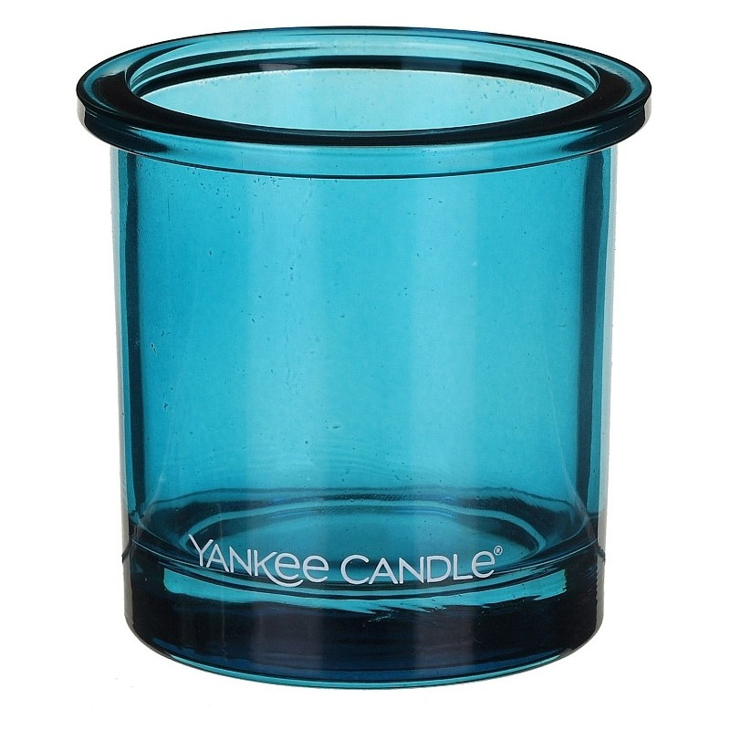 Ozdobny słoik osłonka świecznik Blue Yankee POP na votive lub tealight Yankee Candle - 1