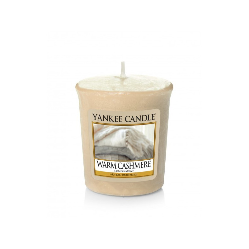 Yankee Candle Sampler Warm Cashmere Votive świeca zapachowa Kaszmir Yankee Candle - 1