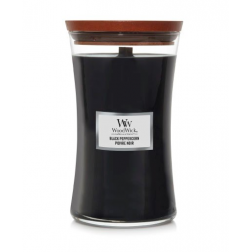 Duża świeca zapachowa Black Peppercorn marki Woodwick z wieczkiem