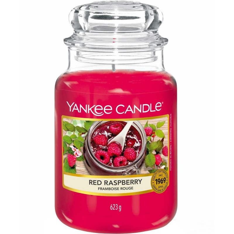 Yankee Candle Red Raspberry Duża świeca zapachowa Yankee Candle - 1
