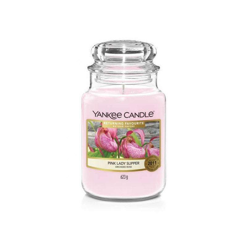 Świeca Zapachowa Yankee Candle Pink Lady Slipper Duża 623g Yankee Candle - 1