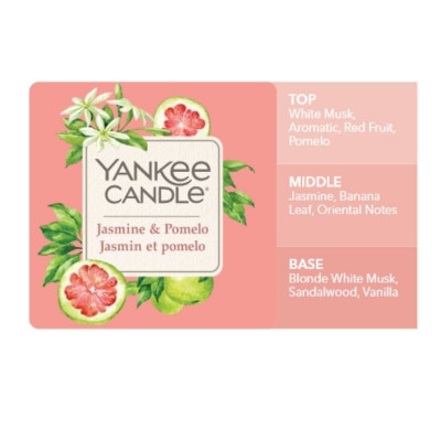 Yankee Candle Elevation Jasmine & Pomelo Mała Świeca Zapachowa Yankee Candle - 2