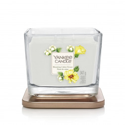 Średnia świeca zapachowa Blooming Cotton Flower Yankee Candle z kolekcji Elevation