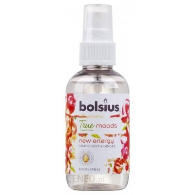 Spray Odświeżacz Zapachowy do pomieszczeń Bolsius True Moods New Energy Cytrusy & Imbir 75 ml Bolsius - 1