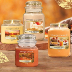 Yankee Candle Farm Fresh Peach Duża świeca zapachowa Jesień/Zima Yankee Candle - 2