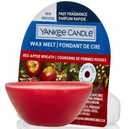 Wosk zapachowy do kominków Yankee Red Apple Wreath Święta