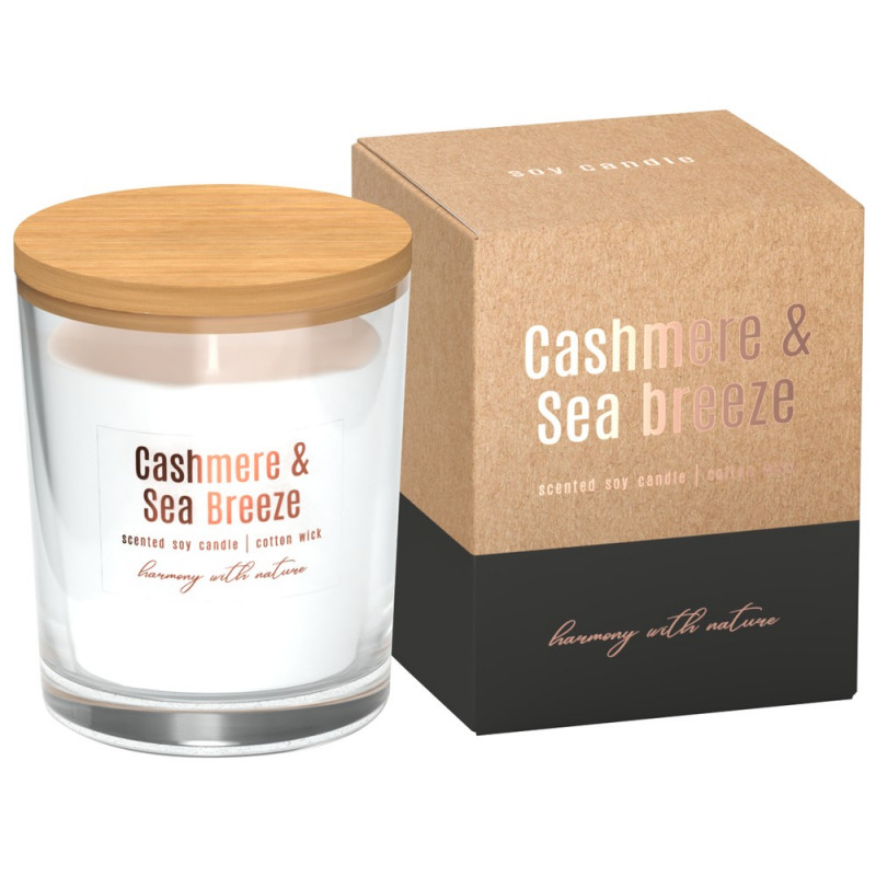 Sojowa świeca zapachowa Cashmere & Sea Breeze