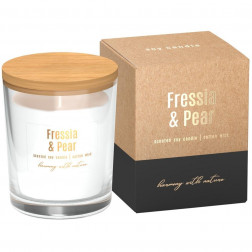 Sojowa świeca zapachowa Fressia & Pear Frezja Gruszka