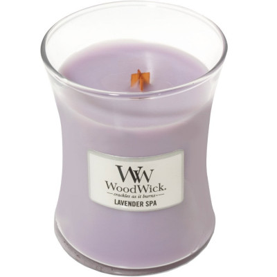 Świeca zapachowa WoodWick Lavender SPA  Średnia Woodwick - 8