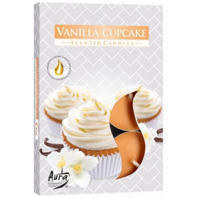 Podgrzewacze zapachowe Bispol Vanilla Cupcake (Ciasteczko Waniliowe) 6 sztuk P15-202 Bispol - 1