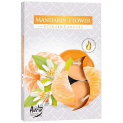 Podgrzewacze zapachowe Bispol Mandarin Flower (Kwiat Mandarynki) 6 sztuk P15-203 Bispol - 1