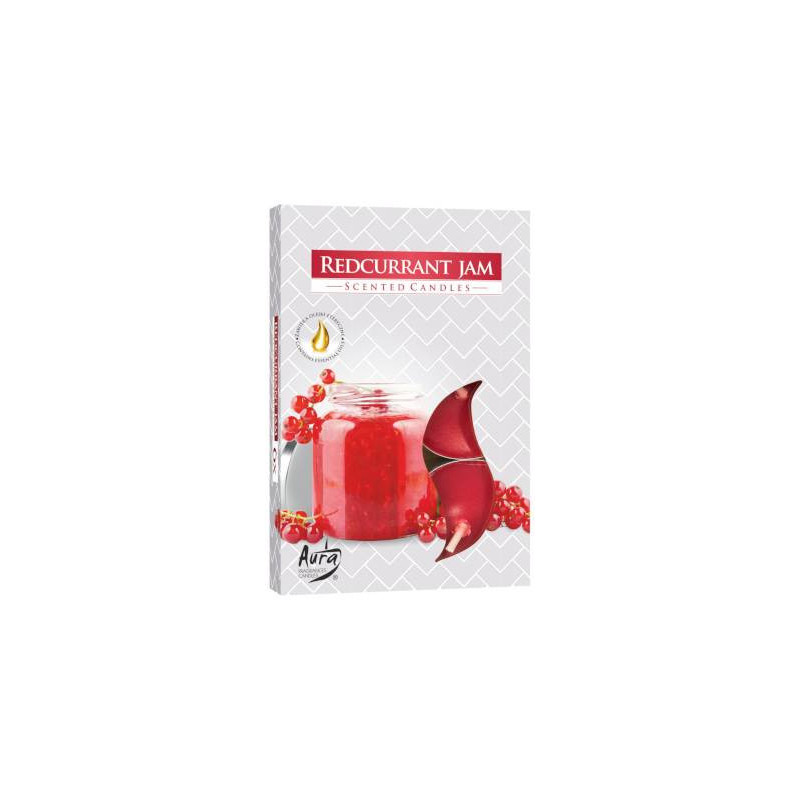 Podgrzewacze zapachowe Bispol Redcurrant Jam (Dżem Porzeczkowy) 6 sztuk PP15-251 Bispol - 1