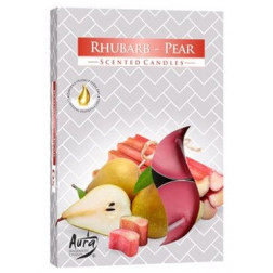 Podgrzewacze zapachowe Rhubarb – Pear (Rabarbar – Gruszka) 6 sztuk P15-317 Bispol - 1