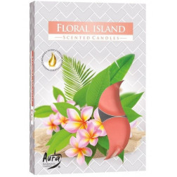 Podgrzewacze zapachowe Floral Island (Kwiatowa Wyspa) 6 sztuk P15-321 Bispol - 1