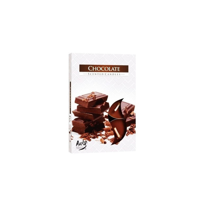 Podgrzewacze zapachowe Chocolate Czekolada 6 sztuk P15-55 Bispol - 1