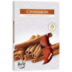 Podgrzewacze zapachowe Cinnamon Cynamon 6 sztuk P15-65 Bispol - 1