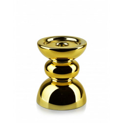 Świecznik Rita Gold Złoty 15cm