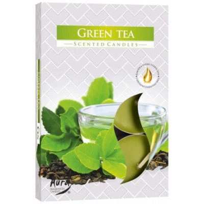 Podgrzewacze zapachowe Bispol Green Tea (Zielona Herbata) 6 sztuk P15-83 Bispol - 1