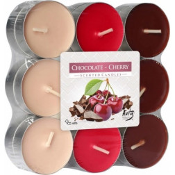 Podgrzewacze zapachowe Bispol Chocolate Cherry (Czekolada – Wiśnia) 18 sztuk P15-18-104 Bispol - 1