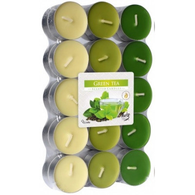 Podgrzewacze zapachowe Bispol Green Tea (Zielona Herbata) 30 sztuk P15-30-83 Bispol - 1