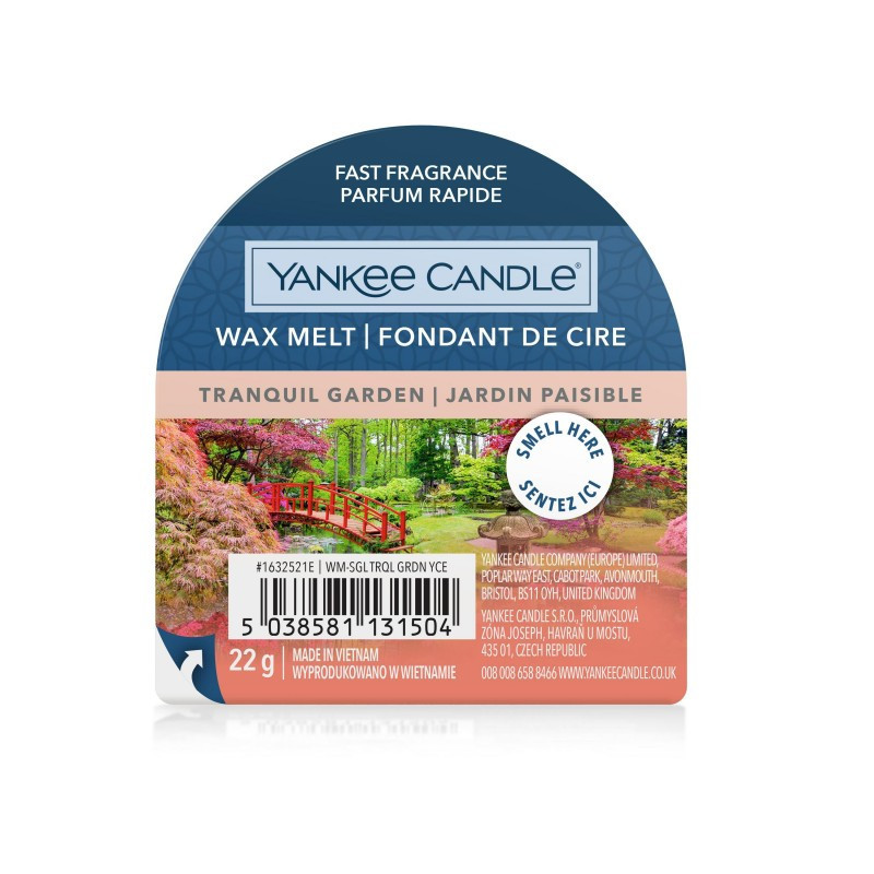 Yankee Candle Tranquil Garden Wosk Zapachowy do Kominków 22g Yankee Candle - 1