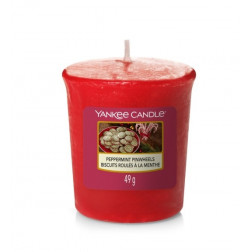 Yankee Candle Peppermint Pinwheels Votive Świeca Zapachowa Sampler 49g