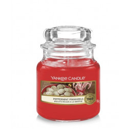 Yankee Candle Peppermint Pinwheels Mała świeca zapachowa 104g