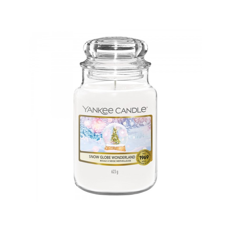 Yankee Candle Snow Globe Wonderland Duża świeca zapachowa 623g