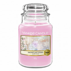 Yankee Kerze Snowflake Küsse große Duft Kerze 623g