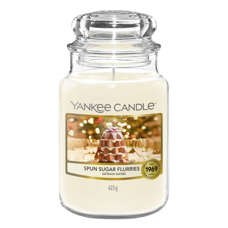 Yankee Candle Spun Sugar Flurries Duża świeca zapachowa 623g