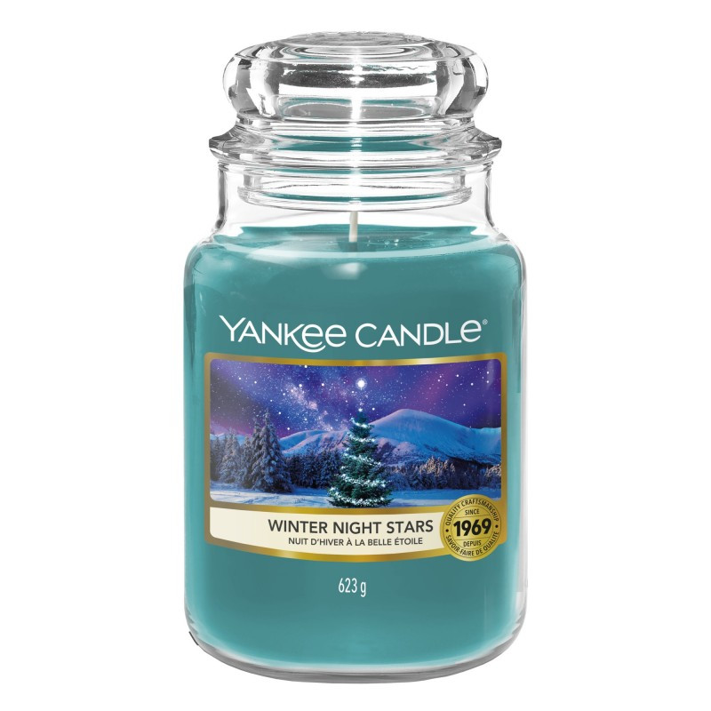 Yankee Candle Winter Night Stars Duża świeca zapachowa 623g