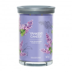 Yankee Candle Signature Lilac Blossoms Tumbler z 2 knotami 567g