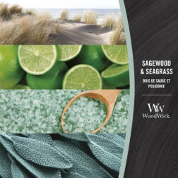 Świeca Zapachowa WoodWick Sagewood & Seagrass Duża 609,5g