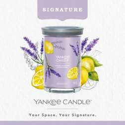 Yankee Candle Signature Lemon Lavender Tumbler z 2 knotami 567g